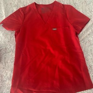 Figs Scrubs-limited edition red